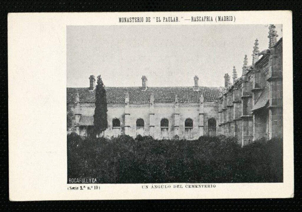 Miniatura de Cementerio del Monasterio de El Paular, en Rascafría