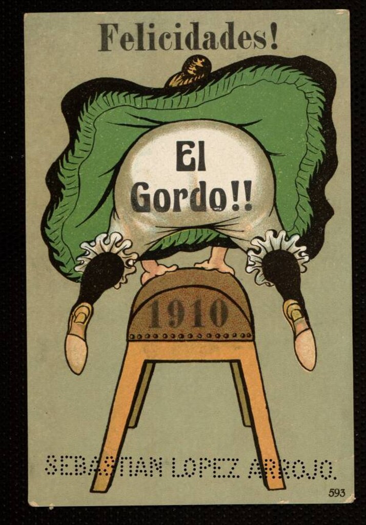 Miniatura de Felicitación de 1910