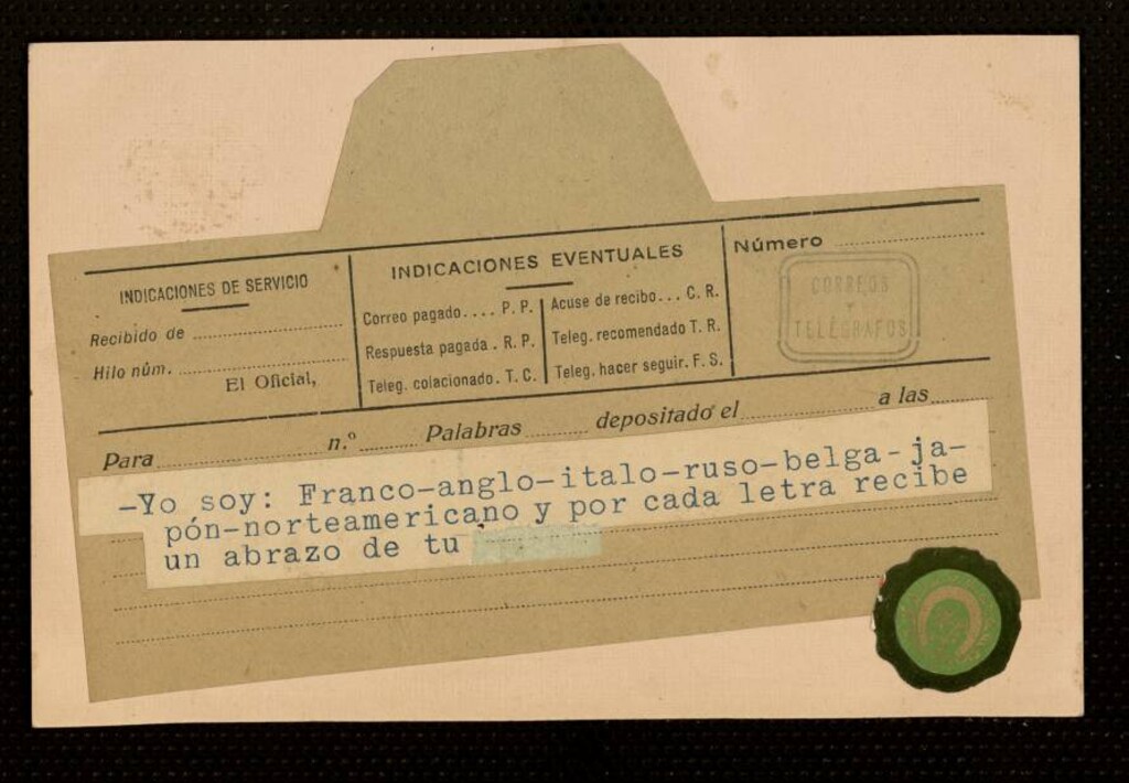 Miniatura de Telegrama