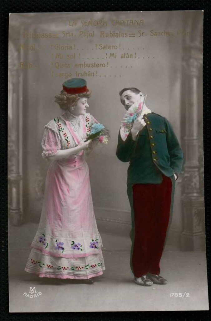 Miniatura de Representación de "La señora capitana"