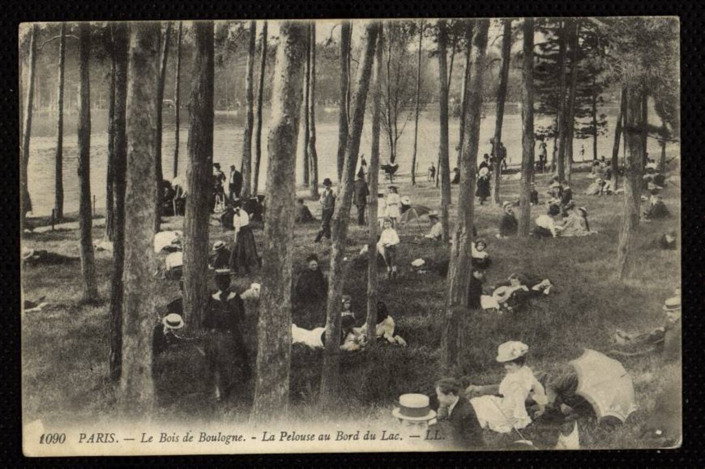 Miniatura de Paris. Le Bois de Boulogne