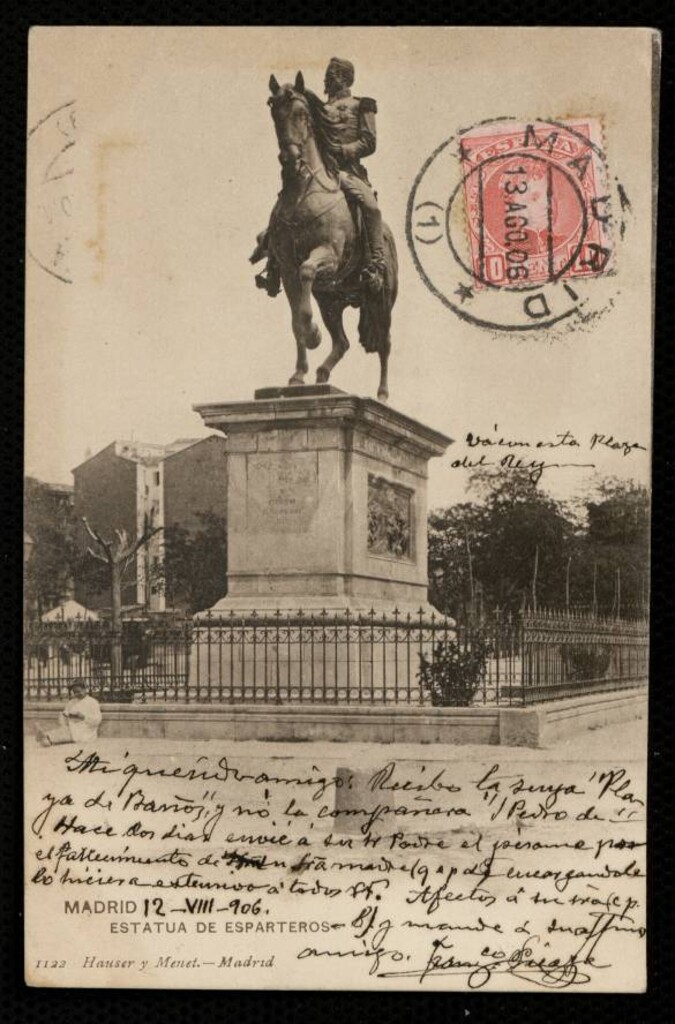 Miniatura de Estatua de Espartero