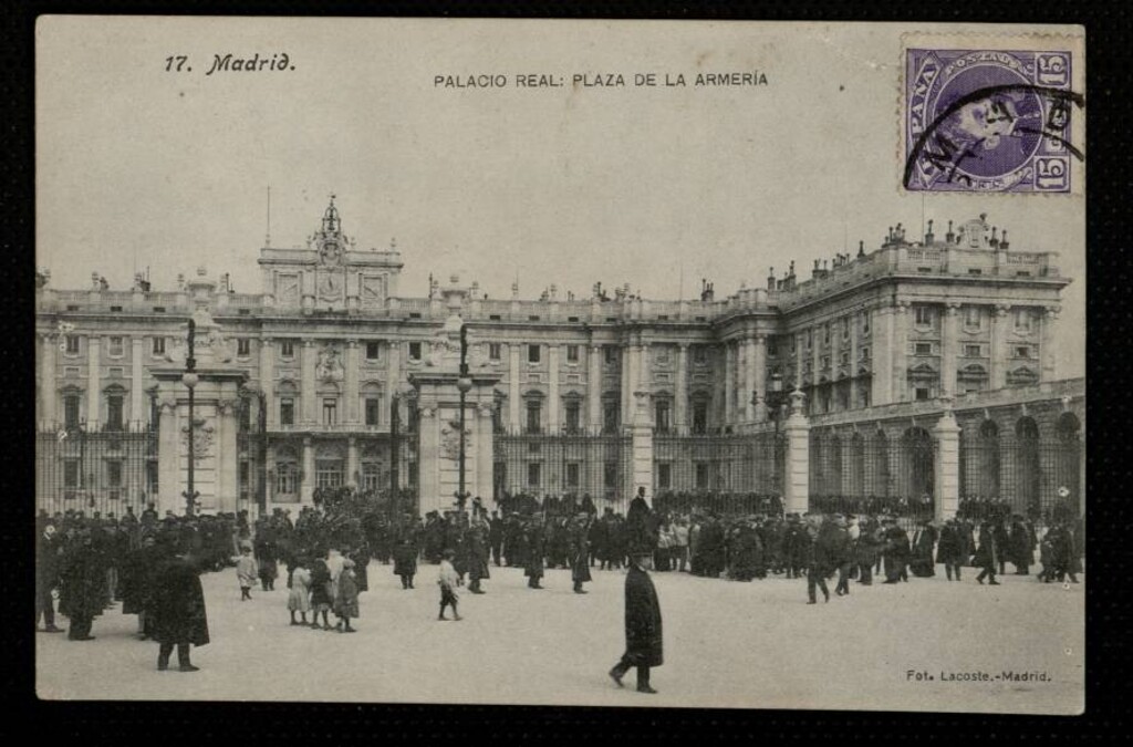 Miniatura de Palacio Real y Plaza de la Armería