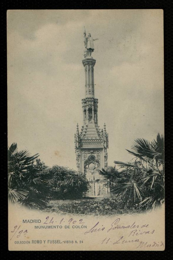 Miniatura de Monumento de Colón