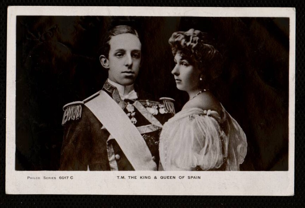 Miniatura de T. M. the King & Queen of Spain