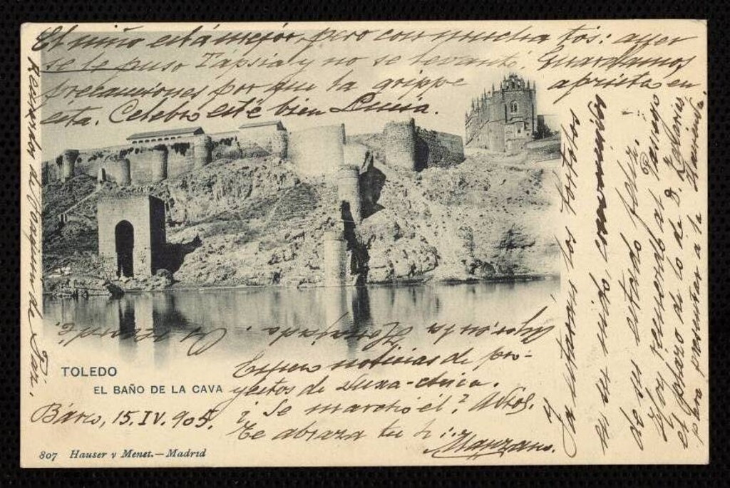 Miniatura de Toledo. Baño de la Cava