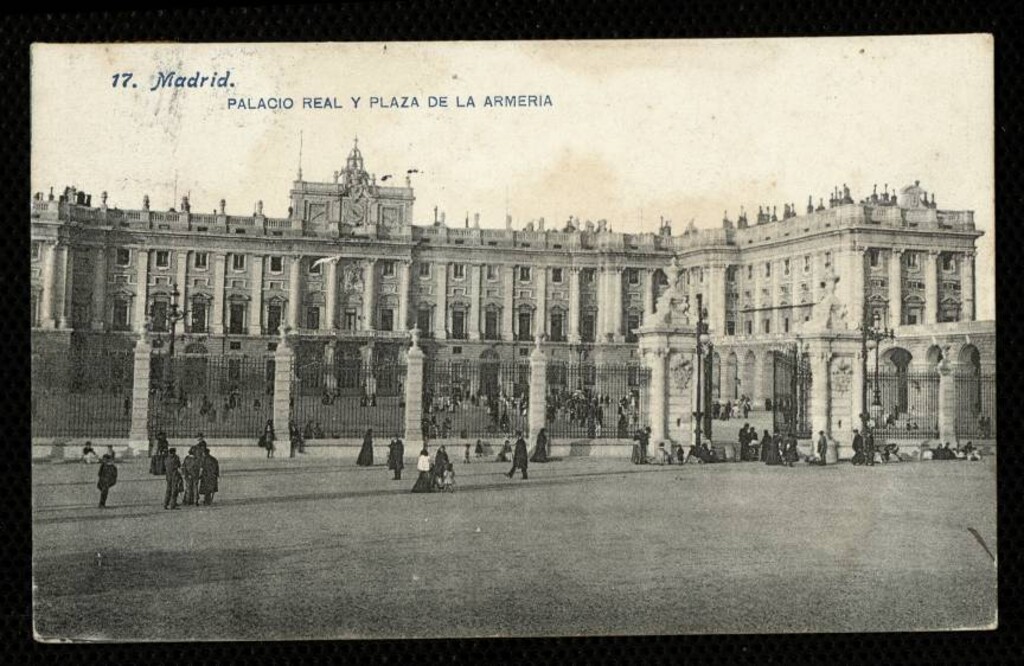 Miniatura de Palacio Real y Plaza de la Armería