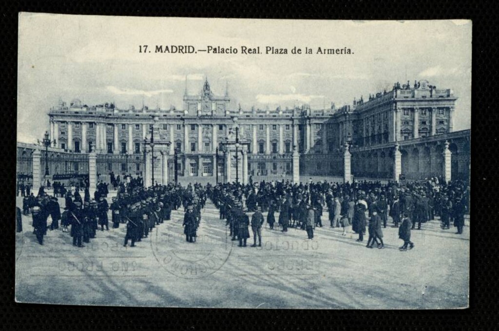 Miniatura de Palacio Real y Plaza de la Armería