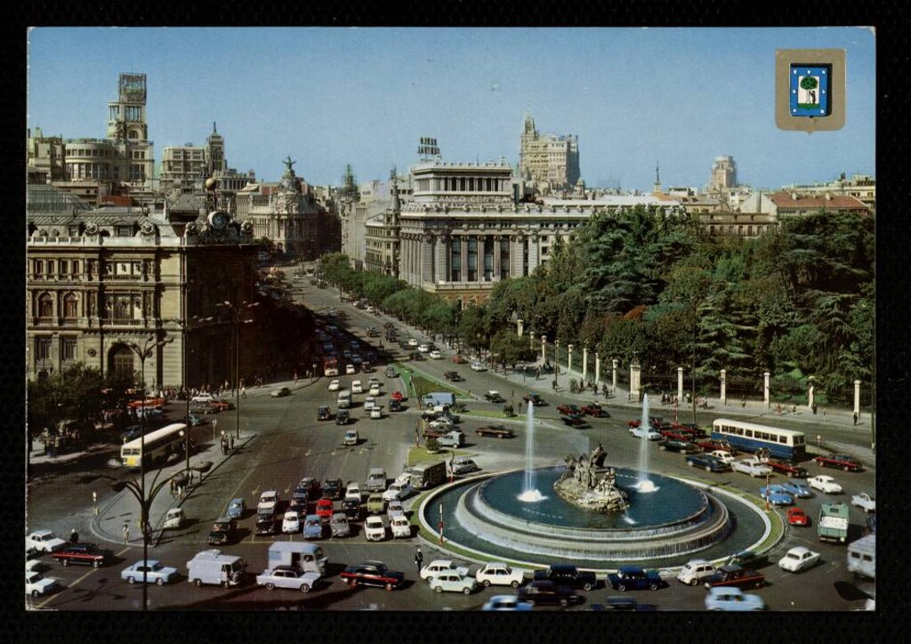 Miniatura de La Cibeles y Calle de Alcalá