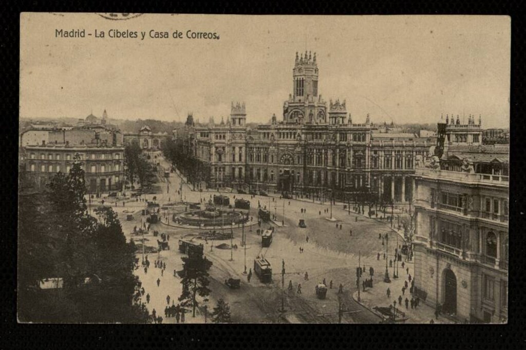 Miniatura de La Cibeles y Casa de Correos
