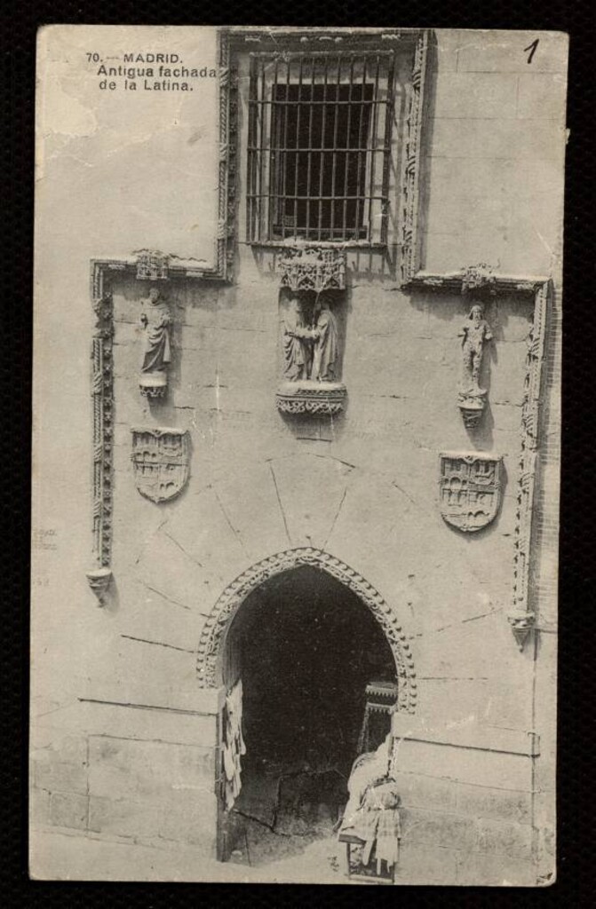 Miniatura de Antigua fachada de la Latina