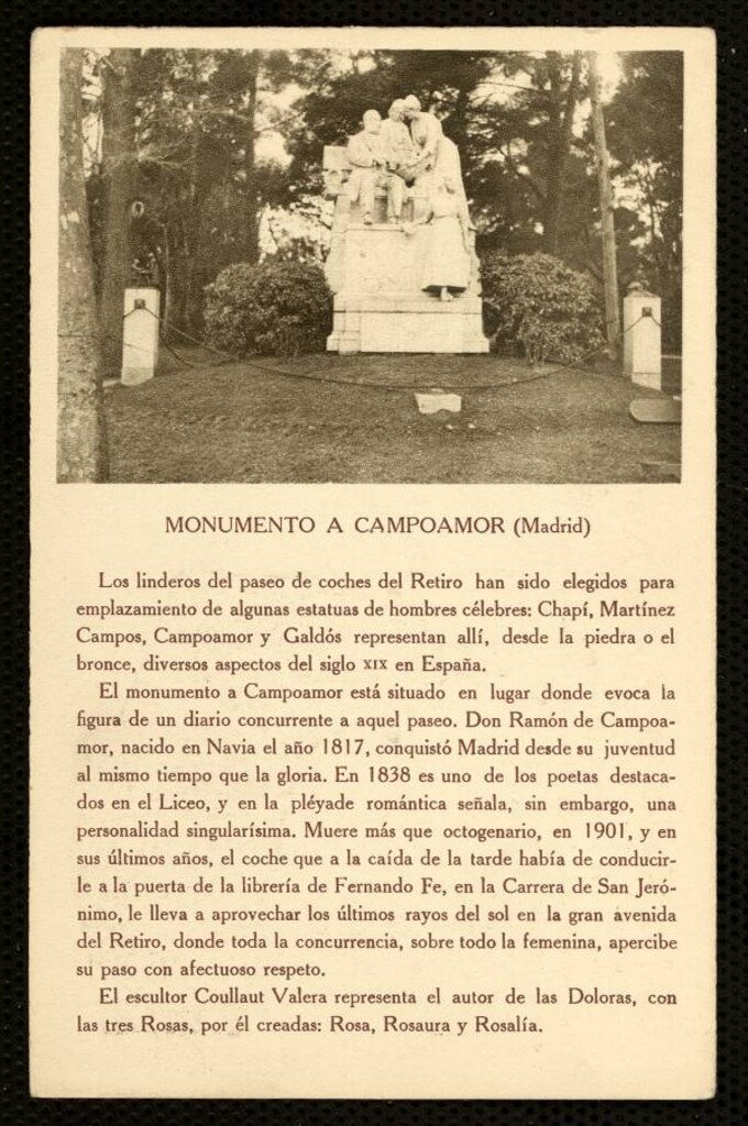 Miniatura de Monumento a Campoamor (Madrid)