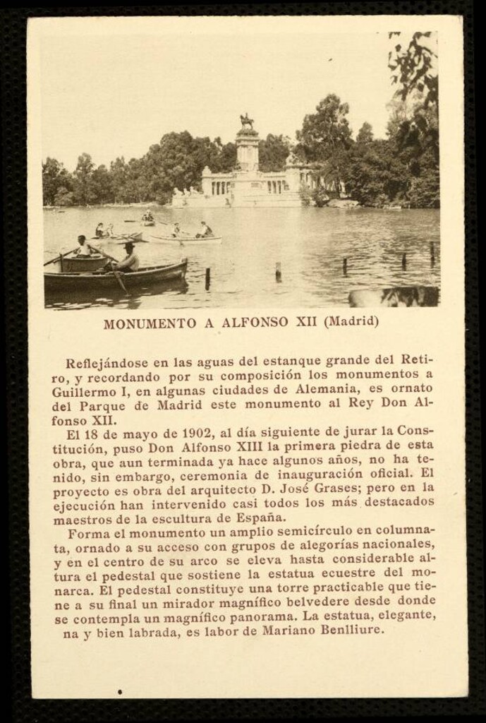 Miniatura de Monumento a Alfonso XII (Madrid)