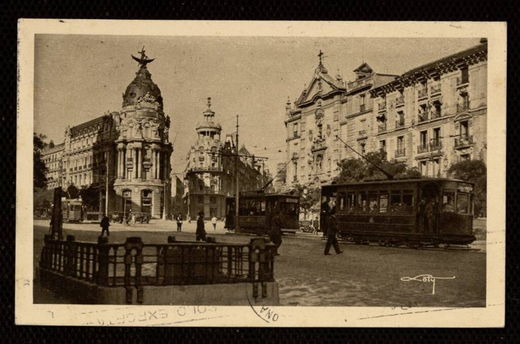 Miniatura de Calle de Alcalá y final de la Avenida del Conde de Peñalver