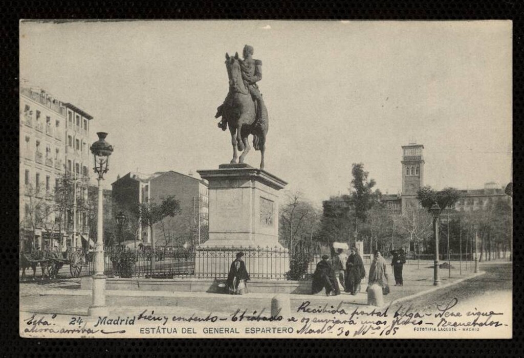 Miniatura de Estatua del General Espartero