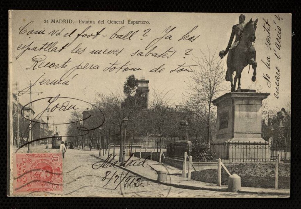 Miniatura de Estatua del General Espartero