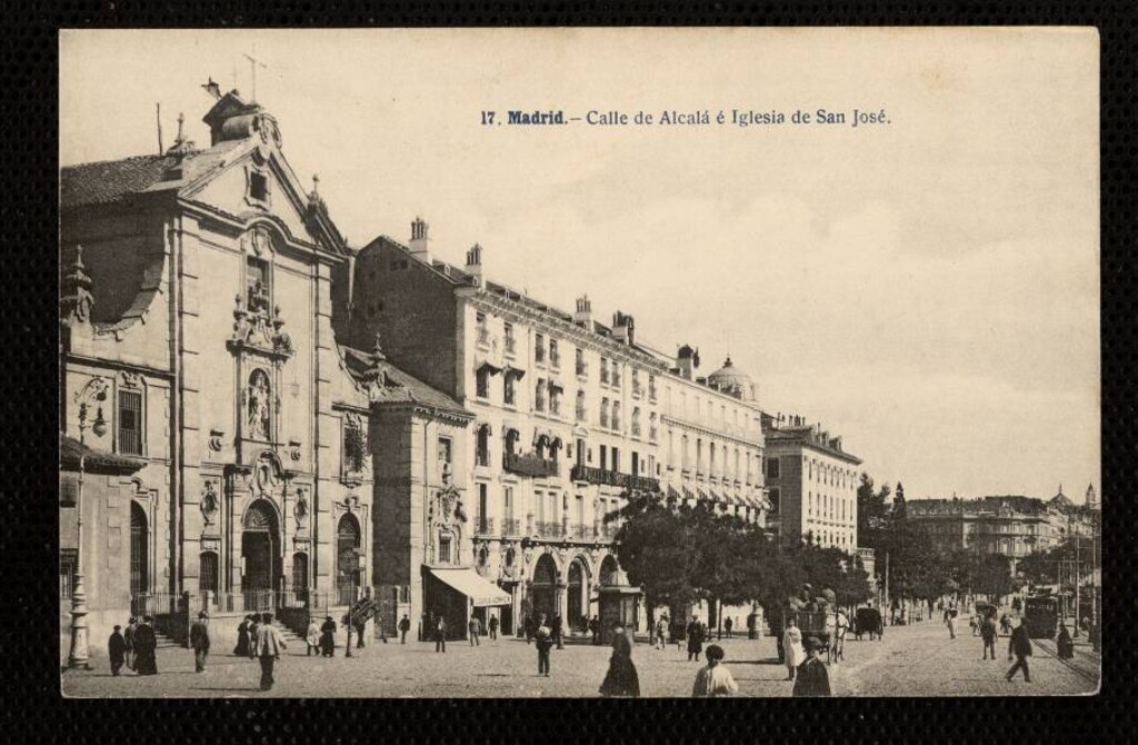 Miniatura de Calle de Alcalá e Iglesia de San José