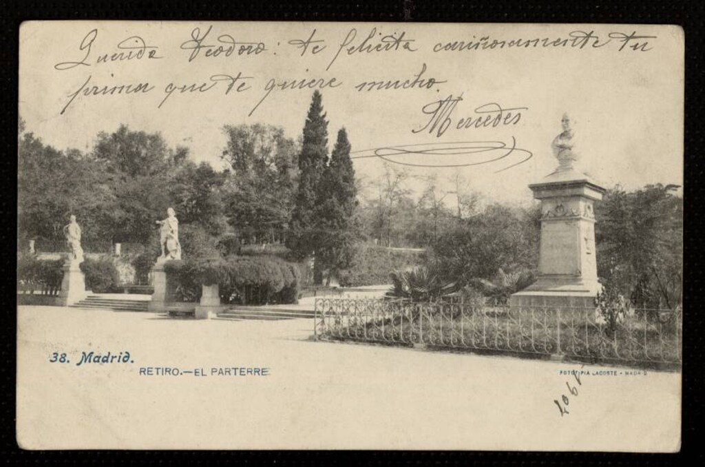 Miniatura de Retiro. El Parterre