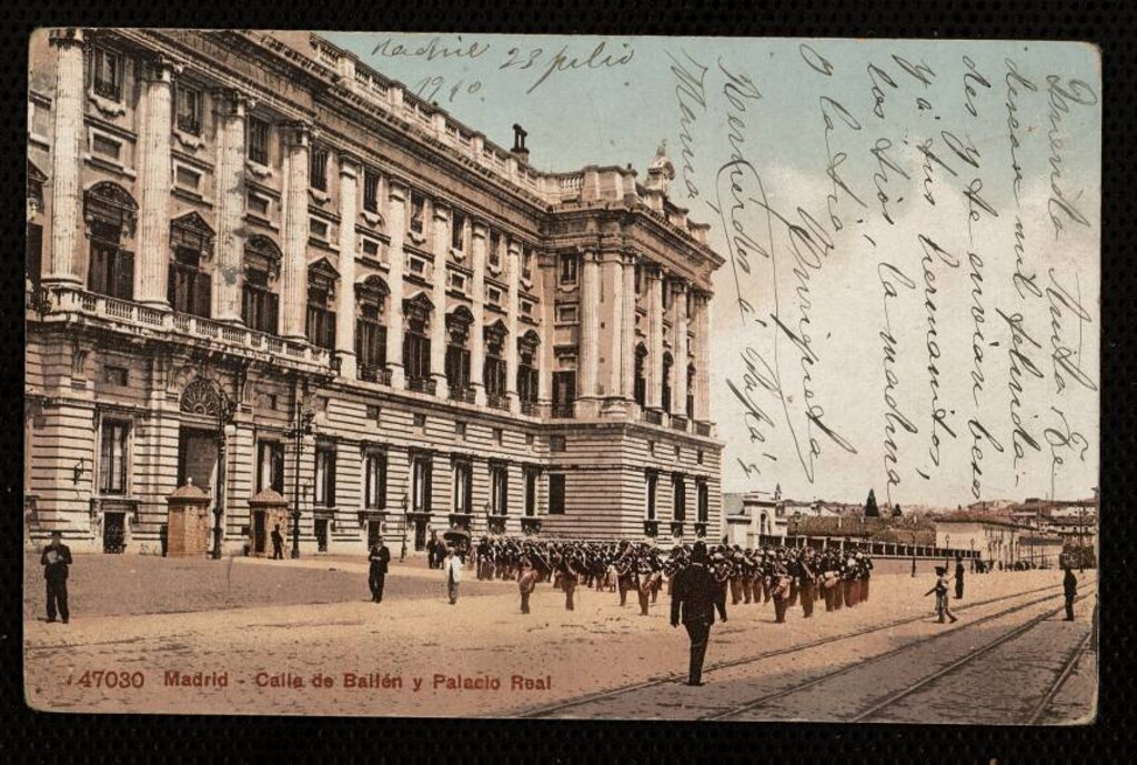 Miniatura de Calle de Bailén y Palacio Real
