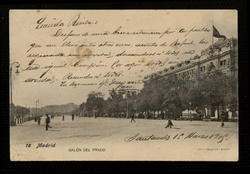 Miniatura de Salón del Prado