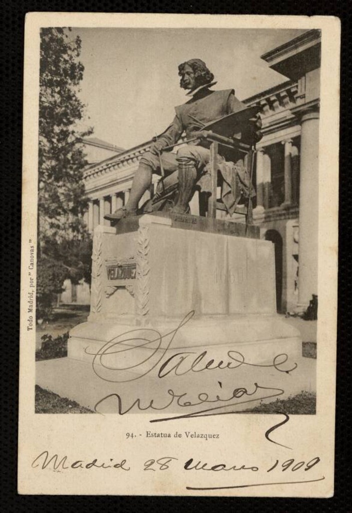 Miniatura de Estatua de Velazquez