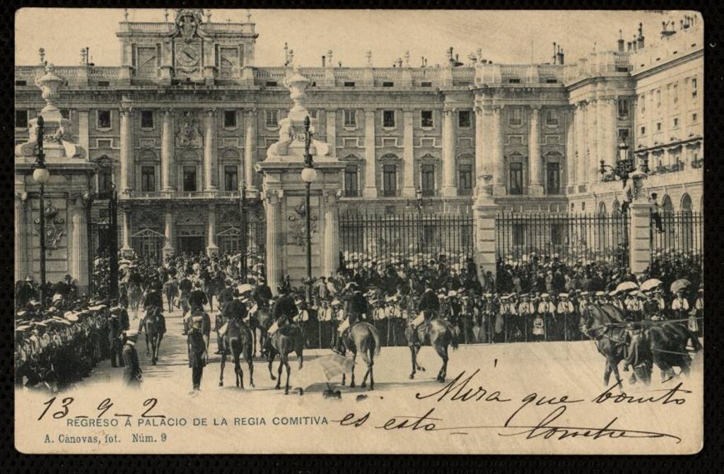 Miniatura de Regreso a Palacio de la Regia Comitiva