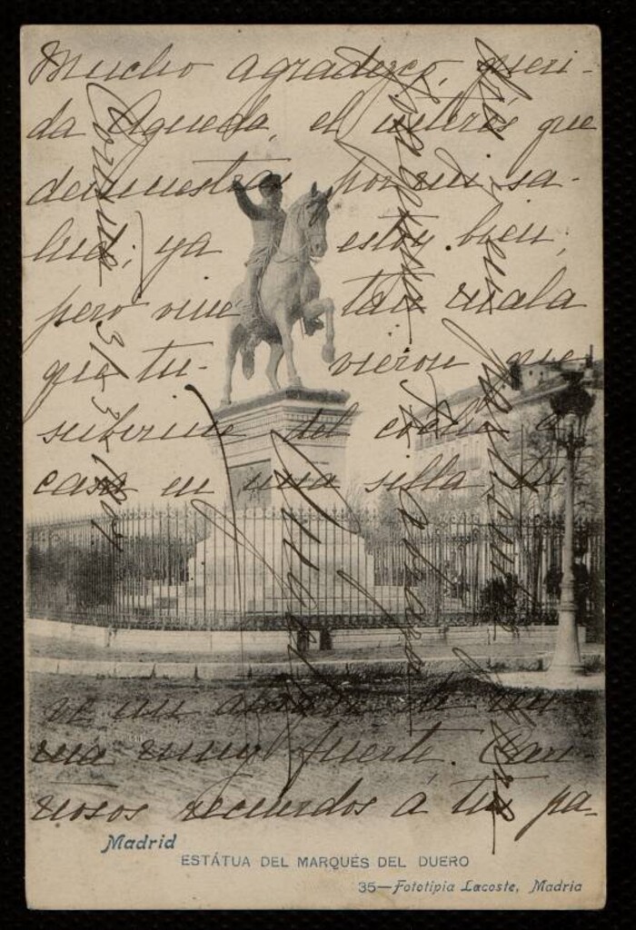 Miniatura de Estatua del Marqués del Duero