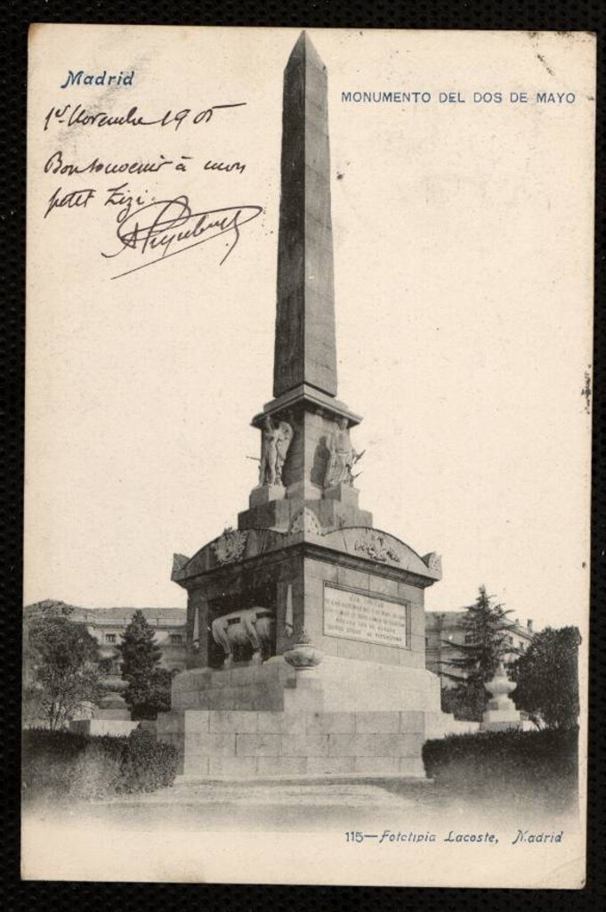 Miniatura de Monumento del Dos de Mayo