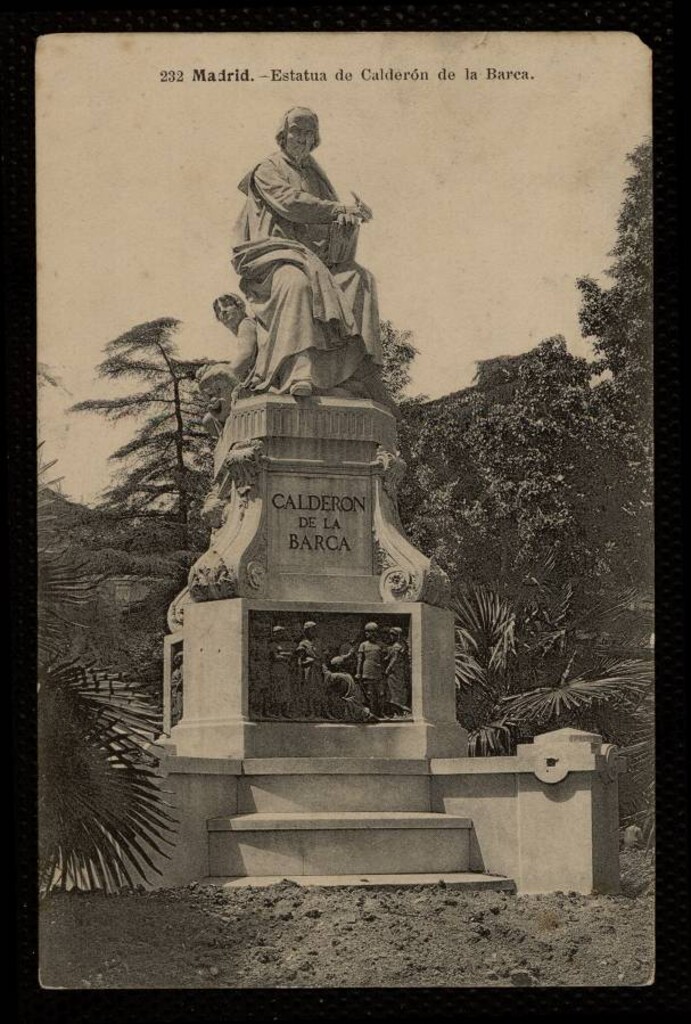 Miniatura de Estatua de Calderón de la Barca
