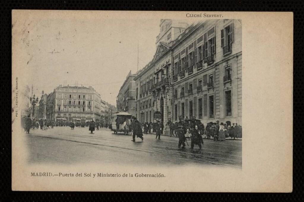 Miniatura de Puerta del Sol y Ministerio de la Gobernación