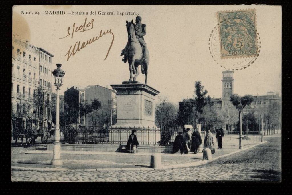 Miniatura de Estatua del General Espartero
