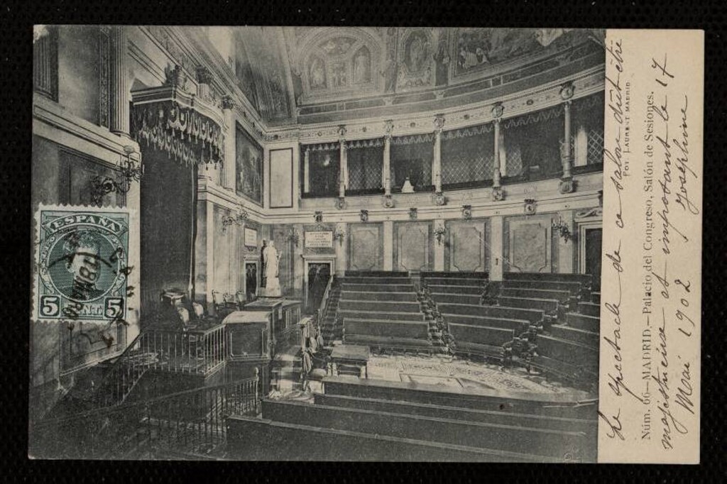 Miniatura de Palacio del Congreso. Salón de Sesiones