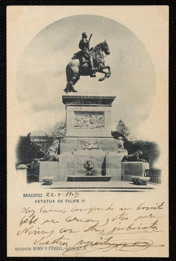 Miniatura de Estatua de Felipe IV