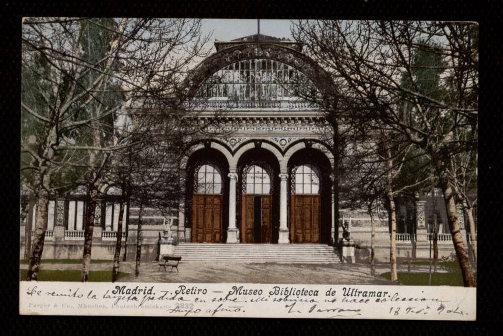 Miniatura de Retiro. Museo Biblioteca de Ultramar