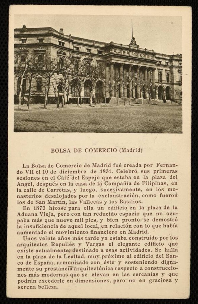 Miniatura de Bolsa de Comercio