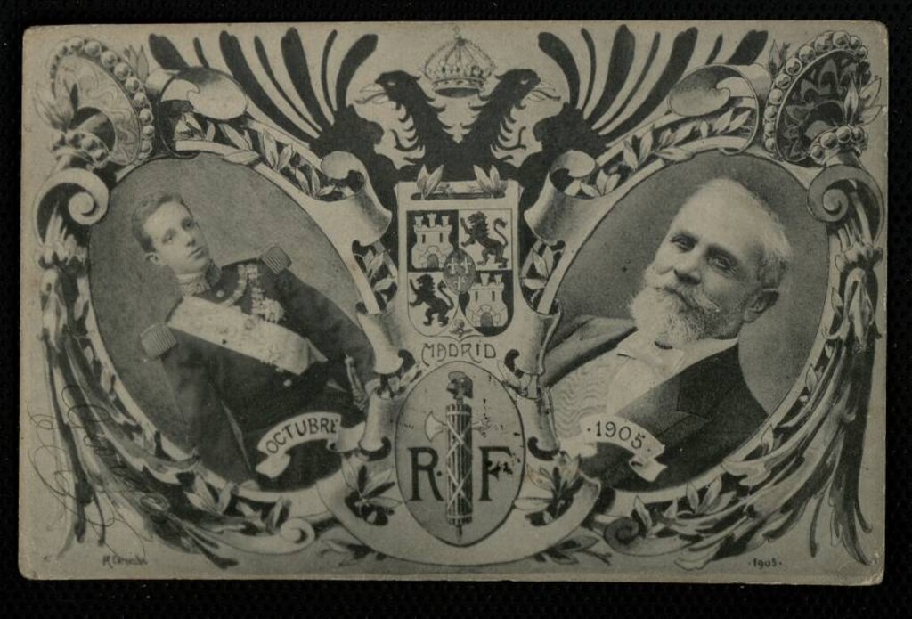 Miniatura de Madrid. Octubre 1905