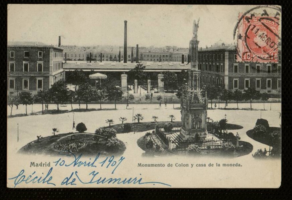 Miniatura de Monumento de Colón y Casa de la Moneda
