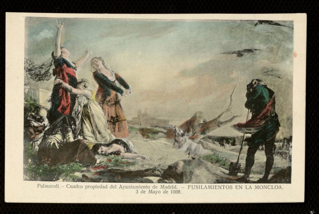 Miniatura de Fusilamientos en la Moncloa. 3 de Mayo de 1808