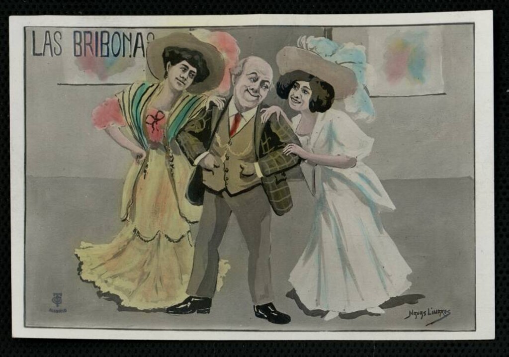 Miniatura de Caricatura de Las bribonas