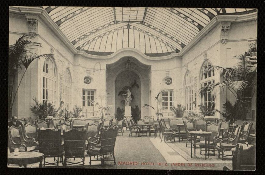 Miniatura de Hotel Ritz, jardín de invierno