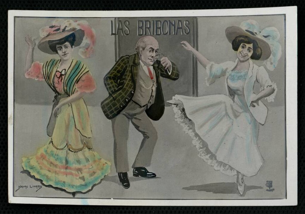 Miniatura de Caricatura de Las bribonas