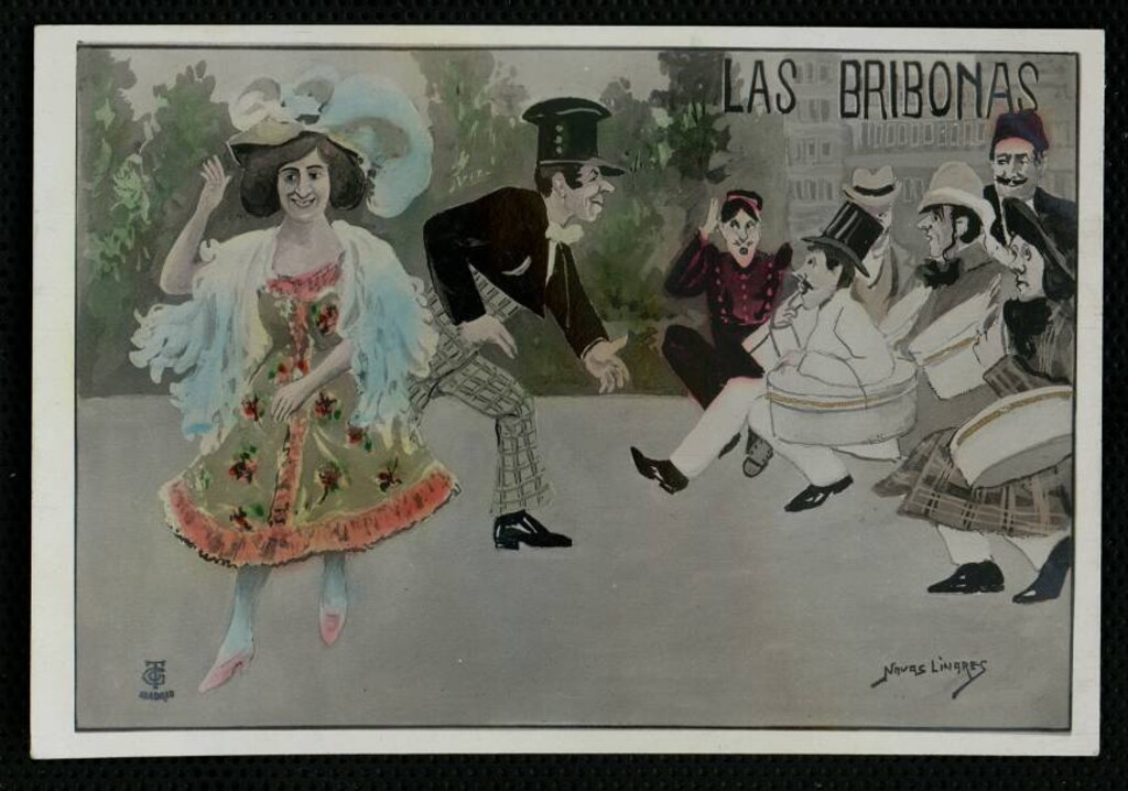Miniatura de Caricatura de Las bribonas