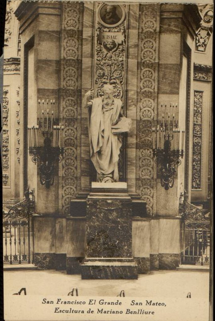 Miniatura de San Francisco El Grande San Mateo, Escultura de Mariano Benlliure