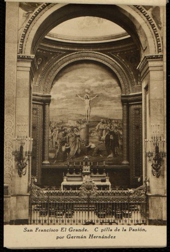 Miniatura de San Francisco El Grande. Capilla de la Pasión por Germán Hernández