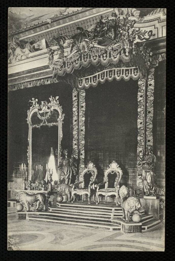 Miniatura de Palacio Nacional. Salón del Trono
