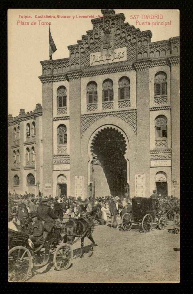 Miniatura de Puerta principal de la Plaza de Toros de Felipe II