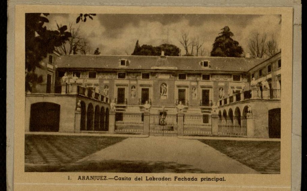 Miniatura de Fachada principal de la Casita del Labrador en Aranjuez