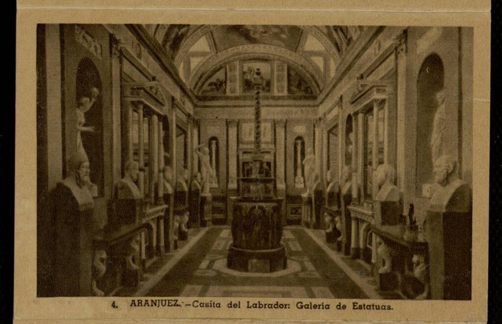 Miniatura de Galería de estatuas de la Casita del Labrador en Aranjuez