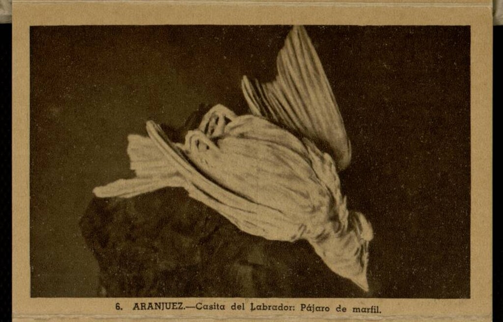 Miniatura de Pájaro de Marfil de la Casita del Labrador en Aranjuez