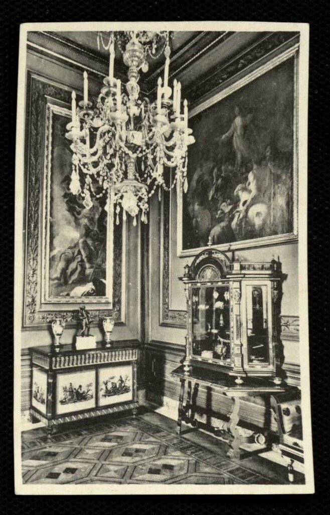 Miniatura de Palacio Real. Salón de Lucas Jordán
